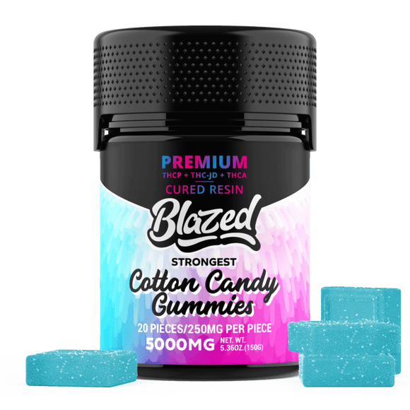 THCA + DELTA 9P 5000MG GUMMIES – BLAZED