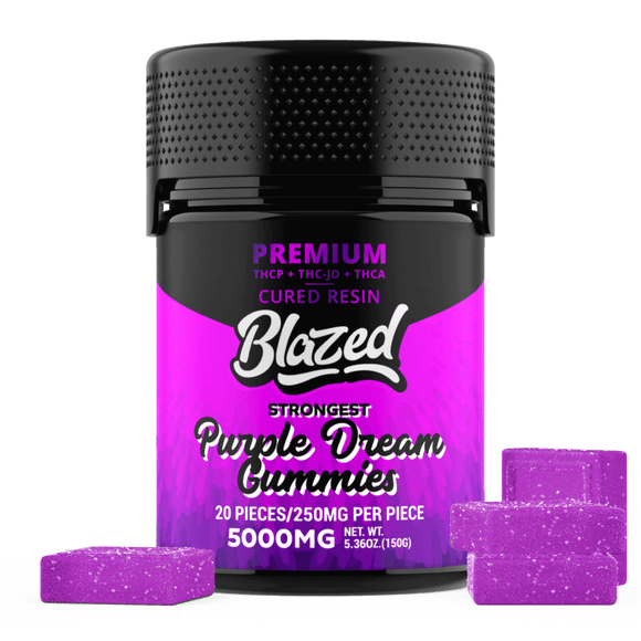 THCA + DELTA 9P 5000MG GUMMIES – BLAZED