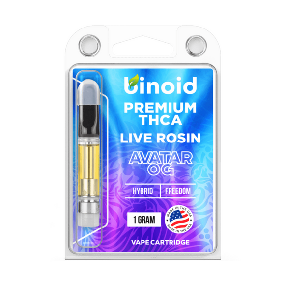 THC-A Vape Cartridge - Live Rosin